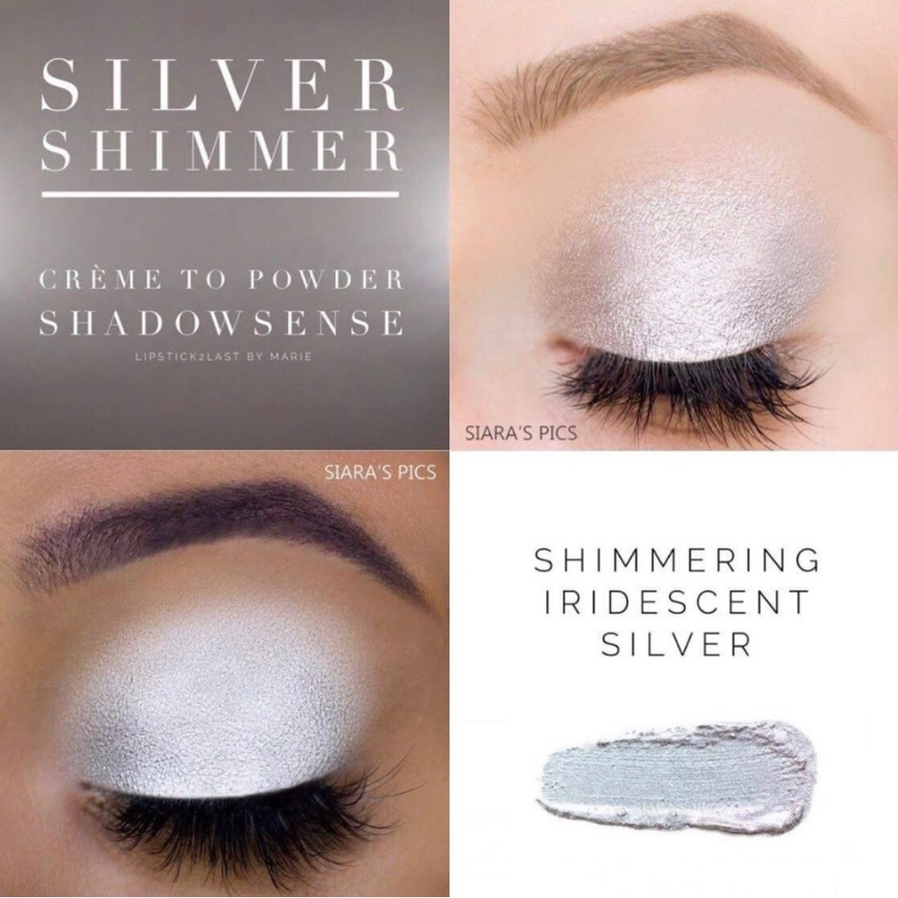 Silver Shimmer ShadowSense-pretty silver, nice shimmer, great for highlighting.